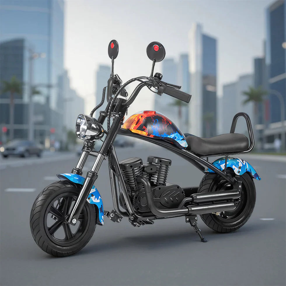 Livara 180W Electric Ride-On Motorcycle - Backyard Fun, Brushless Motor, Bluetooth