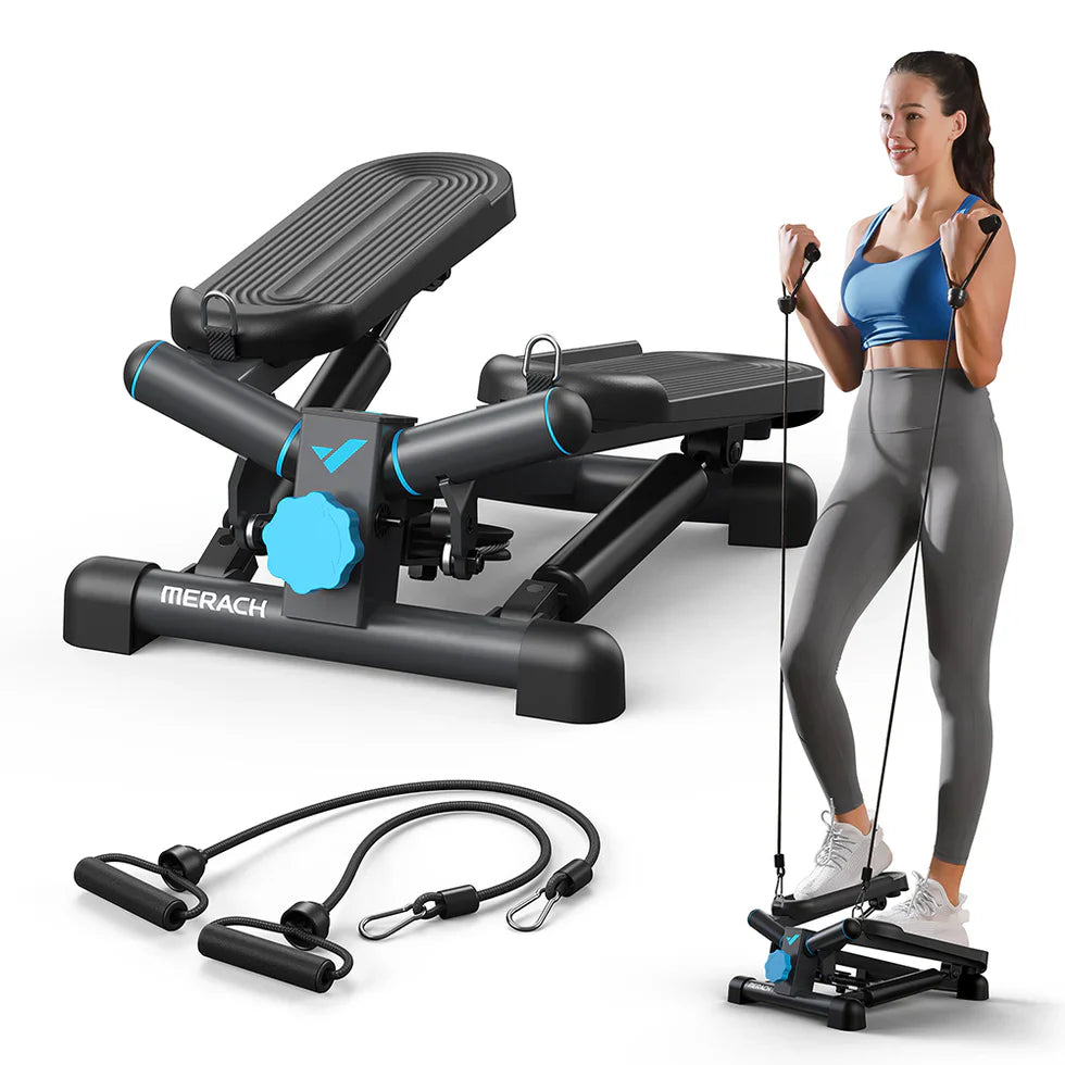Livara Compact Twist Stepper Machine - Home Studio, Adjustable Stride, Quiet Operation
