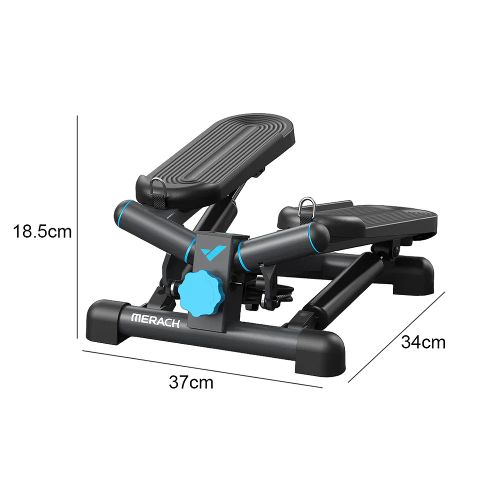 Livara Compact Twist Stepper Machine - Home Studio, Adjustable Stride, Quiet Operation