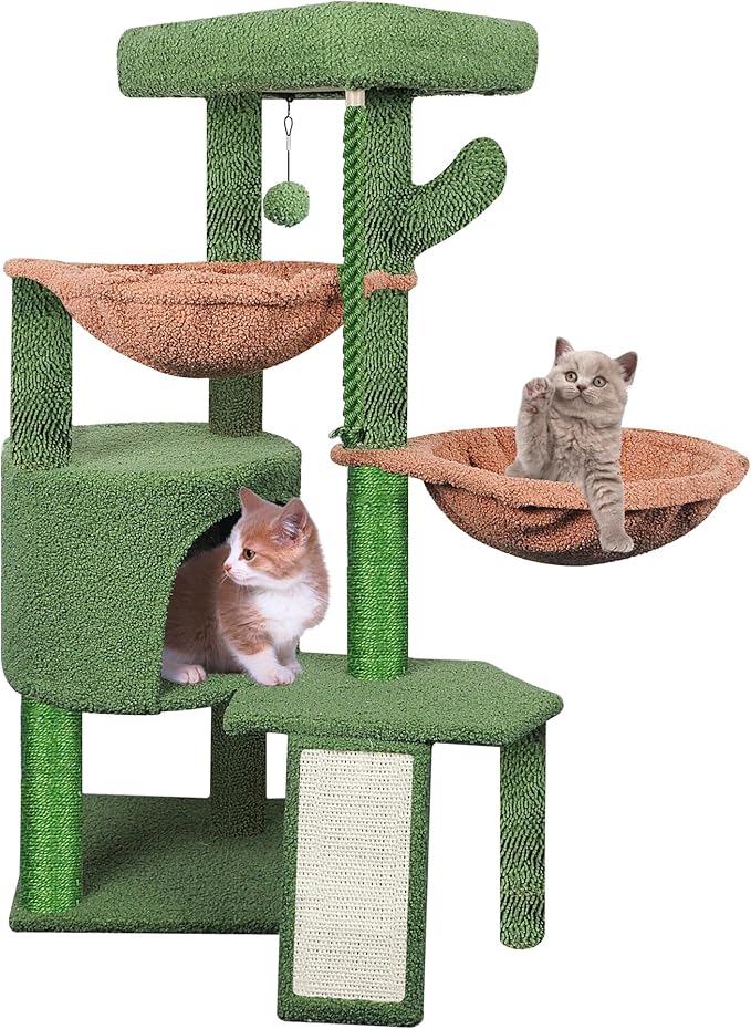 Livara Multi-Level Cat Tree Tower - Pet Comfort, Sisal Scratching Posts