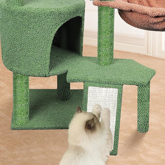 Livara Multi-Level Cat Tree Tower - Pet Comfort, Sisal Scratching Posts