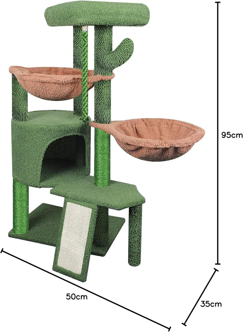 Livara Multi-Level Cat Tree Tower - Pet Comfort, Sisal Scratching Posts