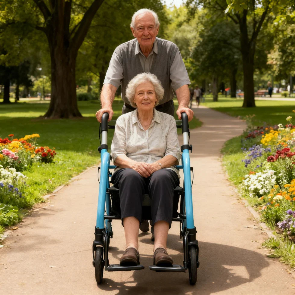 Livara Heavy-Duty Aluminium 3-in-1 Hand Cart - Daily Use, 4-Wheel Design