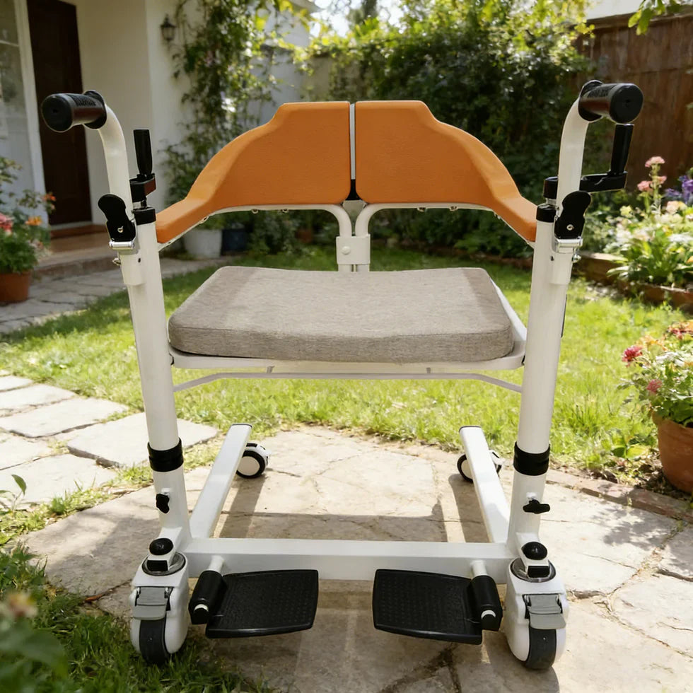 Livara Adjustable Patient Transfer Chair - Home Care, Ergonomic Support