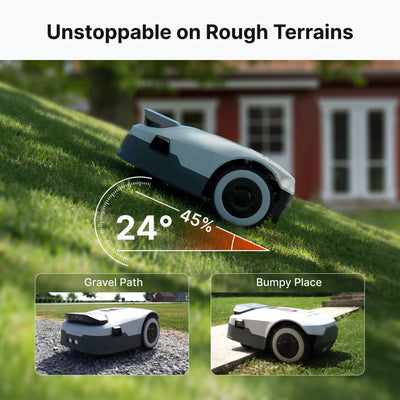 Livara RTK AI Vision Robot Lawn Mower - All-Weather Use, Wireless Navigation