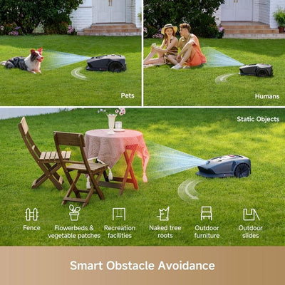 MOVA Wire-Free 3D LiDAR Robot Lawn Mower - All-Weather Use, Autonomous Navigation