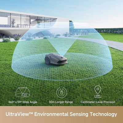 MOVA Wire-Free 3D LiDAR Robot Lawn Mower - All-Weather Use, Autonomous Navigation