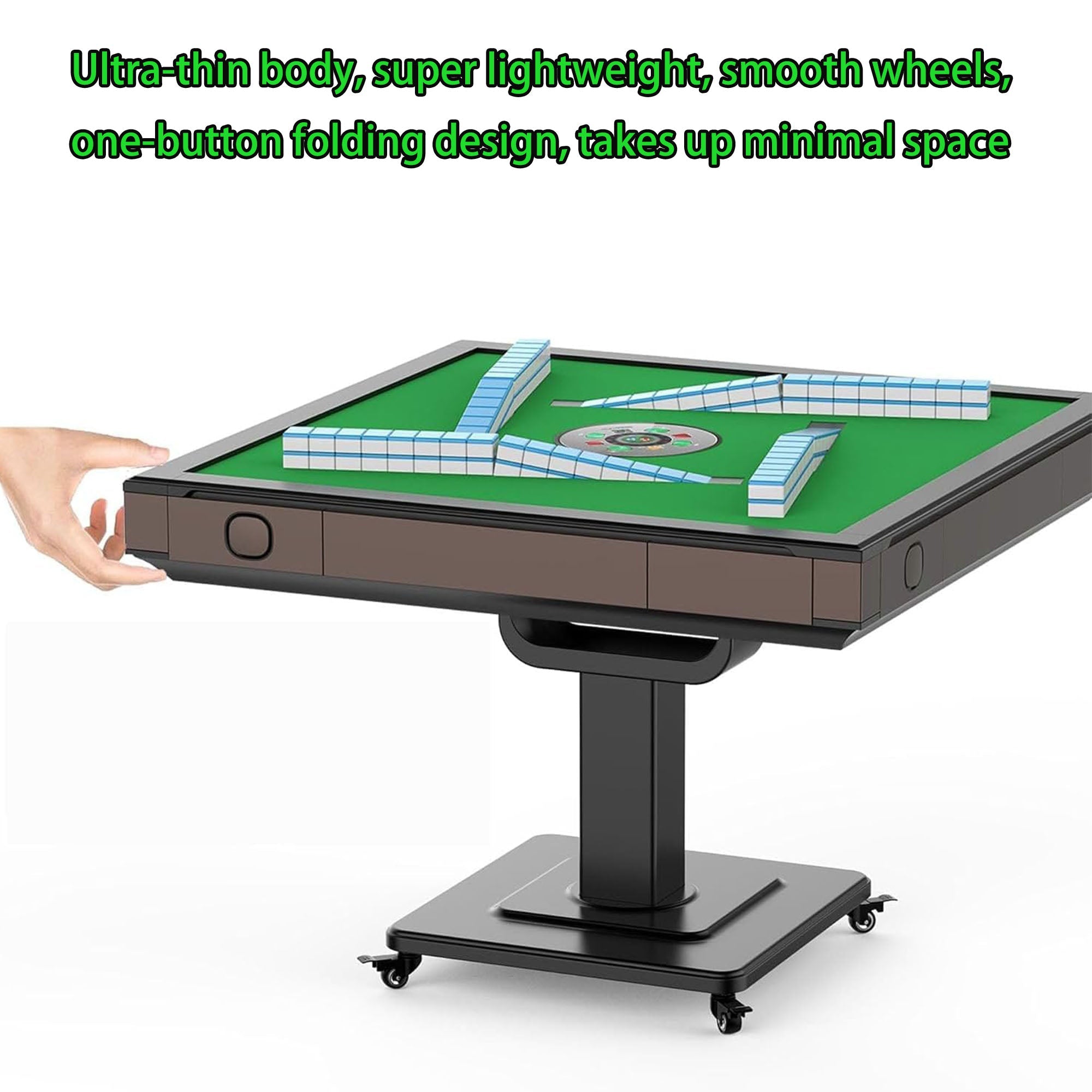 Livara automatic mahjong table, roller-coaster shuffling, Coffee or White