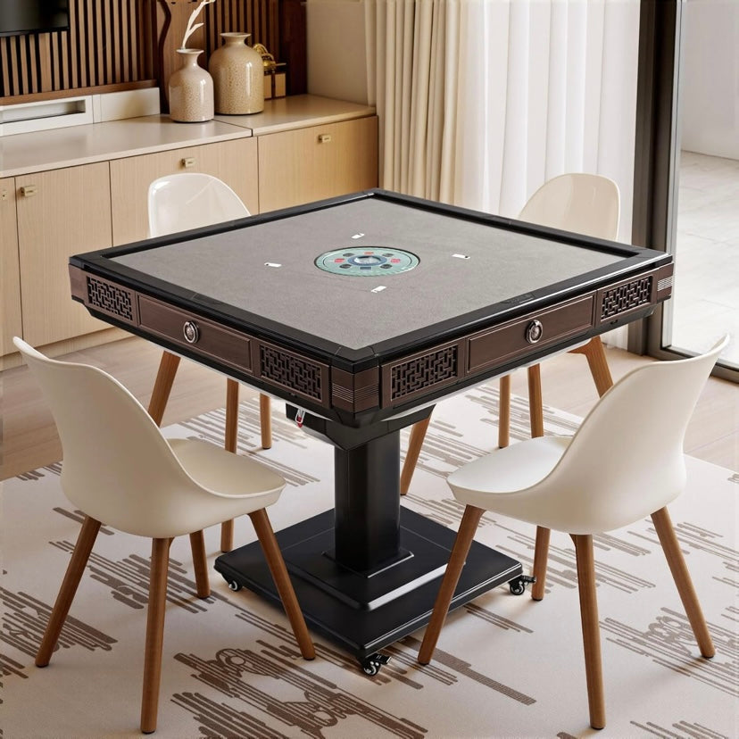 Livara automatic mahjong table with drum-type silent shuffling