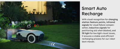 Livara RTK AI Vision Robot Lawn Mower - All-Weather Use, Wireless Navigation