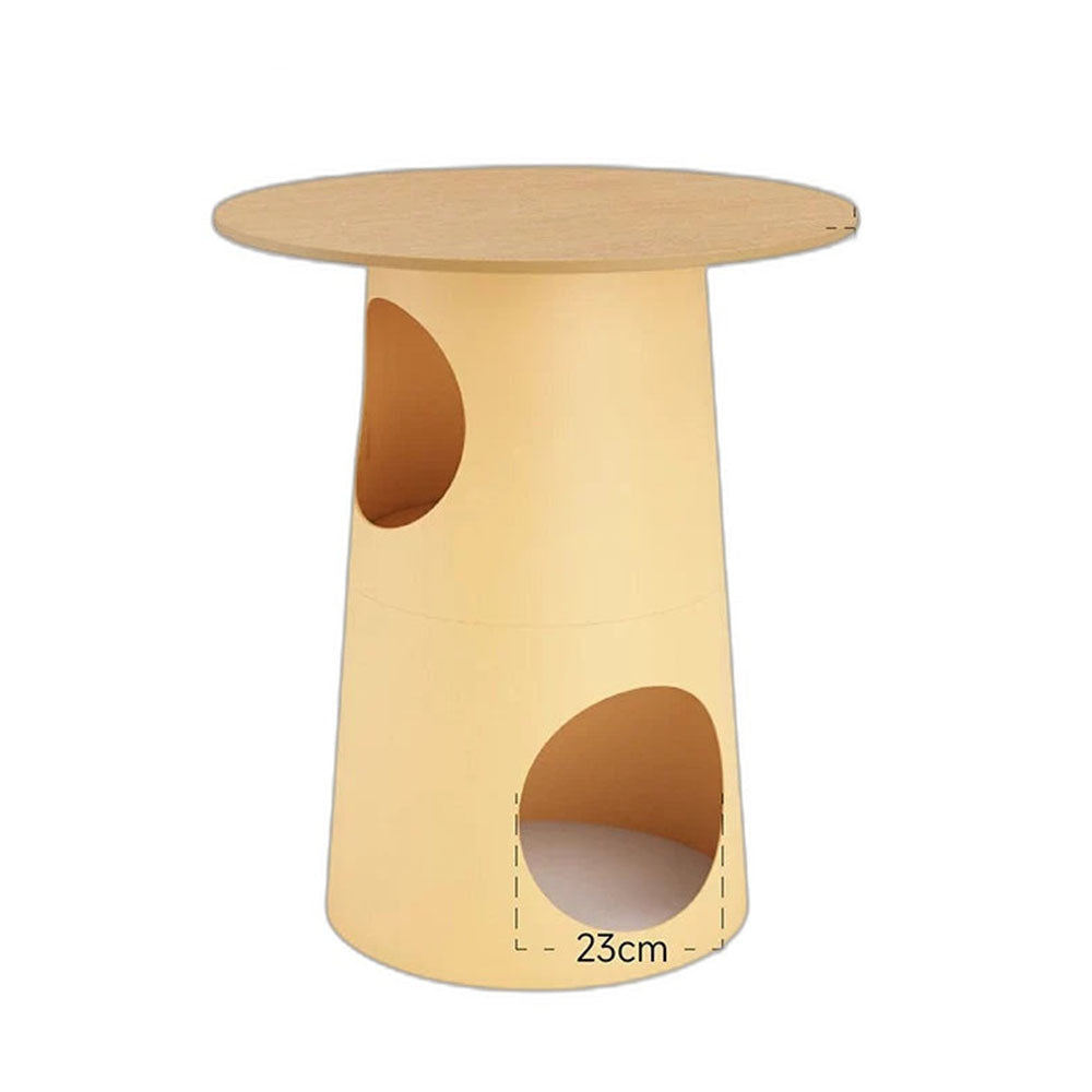 Pet-Friendly Multifunctional Side Table Cat Tree Furniture