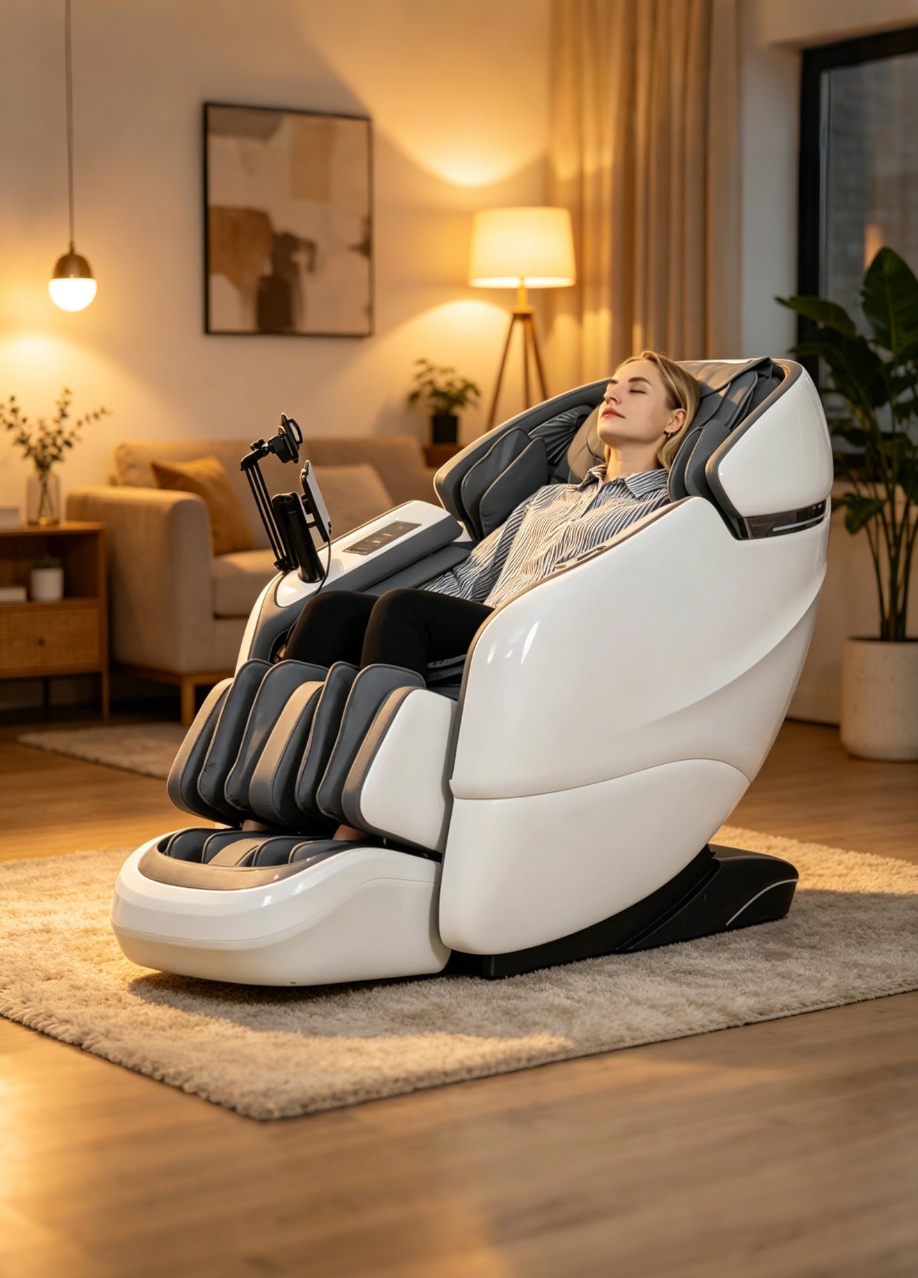 Livara 3D Full-Body Massage Chair - Daily Comfort, Body Detection, Capsule Design
