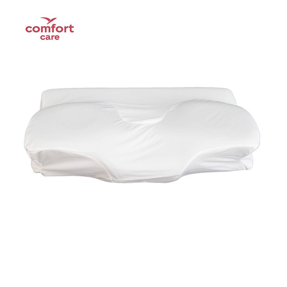 Butterfly Cervical Memory Foam Pillow 8cm | Bamboo Charcoal | Neck Pain Relief | Dual Height