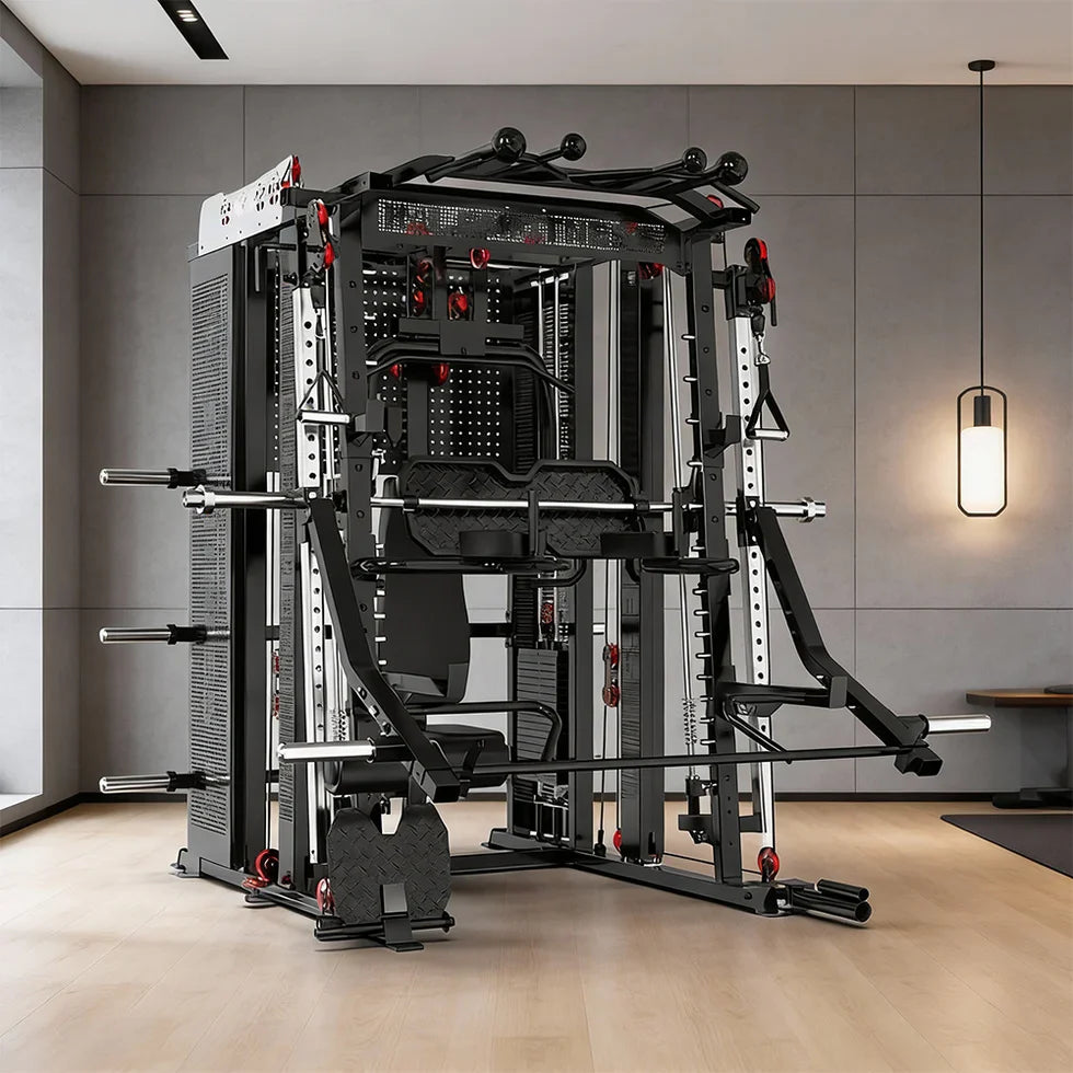Livara Heavy-Duty Steel Functional Trainer - Strength Training, Dual 90kg Weight Stacks