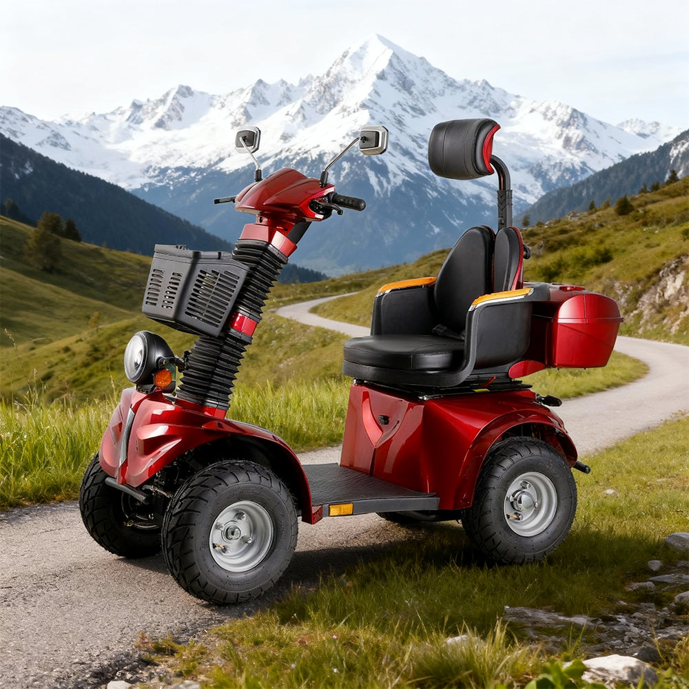 Livara DJD Adjustable Electric Mobility Scooter - 1000W, 60V 20Ah image 5