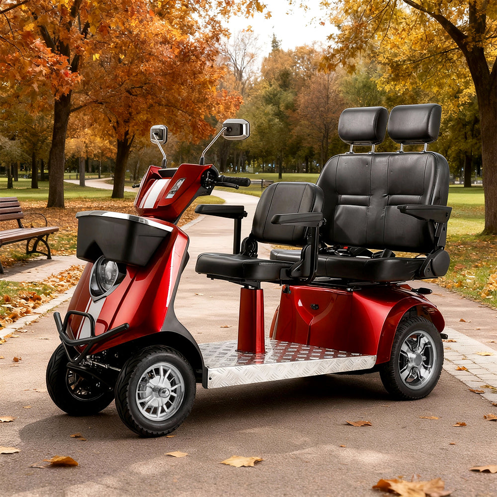 Livara JXY6D Multi-Seat Electric Mobility Scooter - 1000W, 60V 20Ah image 2