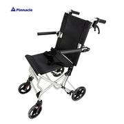 Aero Transit Wheelchair | Ultralight 6.3kg | Foldable Armrests and Footrests | Aluminium Frame | 100kg Capacity