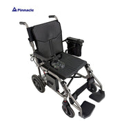 Lightweight Electric Wheelchair with Dual Battery Option, Quiet Motor & Compact Fold