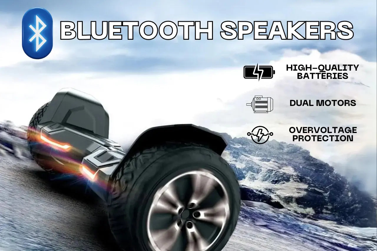 Elektra Off-Road All-Terrain Hoverboard - Kids & Teens (8+), 350W Motor