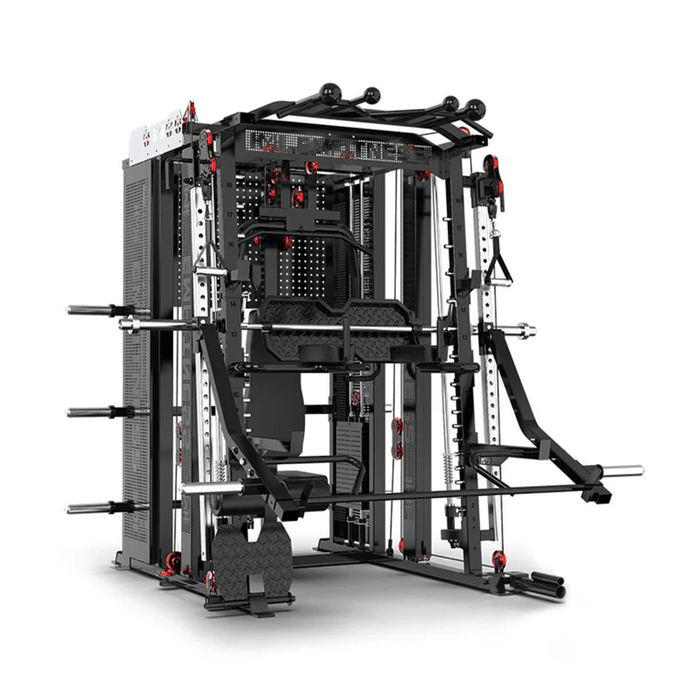 Livara Heavy-Duty Steel Functional Trainer - Strength Training, Dual 90kg Weight Stacks