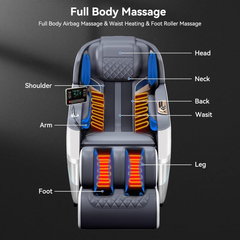 Livara Zero-Gravity Massage Chair - Daily Comfort, SL-Track, Back Heating