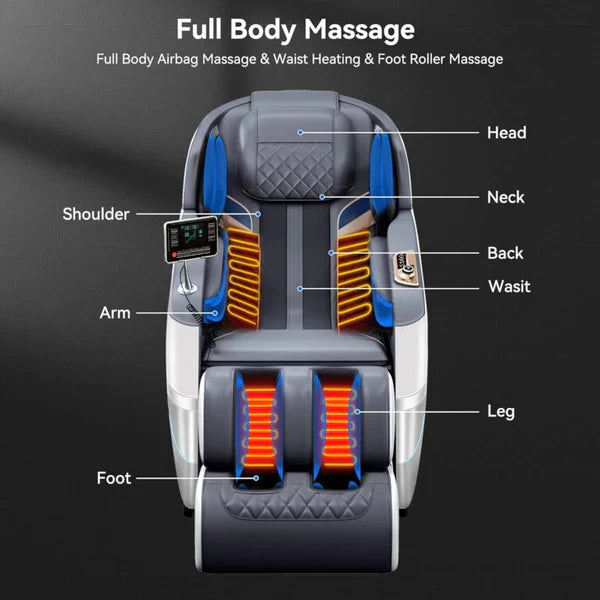 Livara Smart Full-Body Massage Chair - Daily Comfort, Capsule Design, Home Relaxation