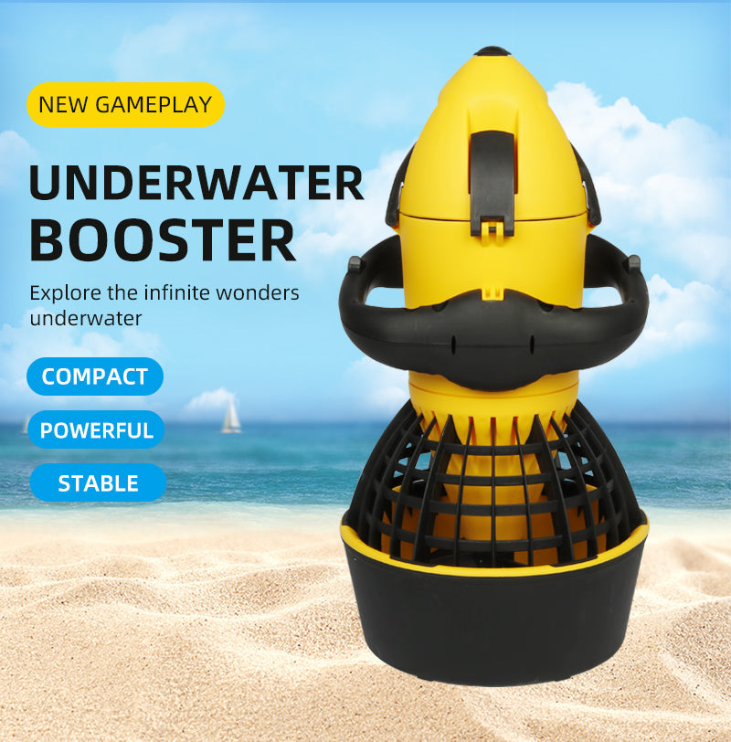 AquaTech Underwater Sea Scooter - Camping & Travel, Variable Speed Control