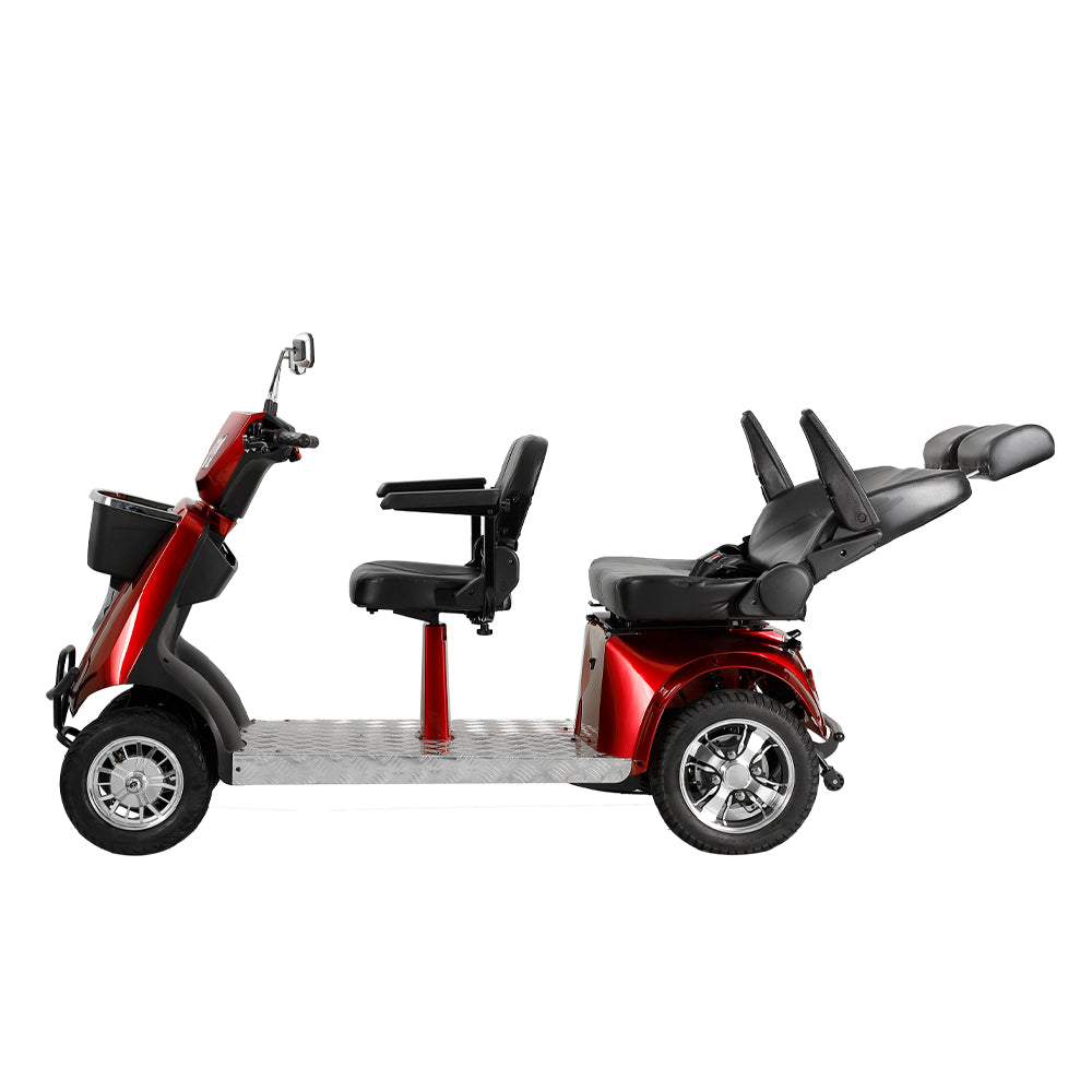 Livara JXY6D Multi-Seat Electric Mobility Scooter - 1000W, 60V 20Ah image 7
