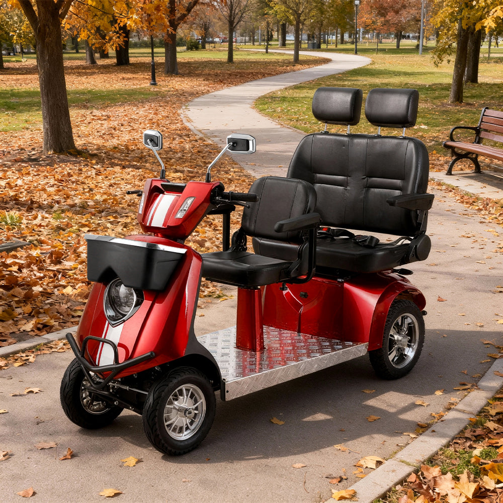 Livara JXY6D Multi-Seat Electric Mobility Scooter - 1000W, 60V 20Ah image 3