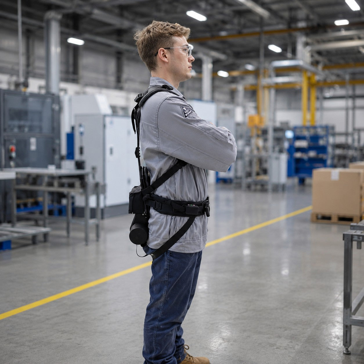 Q20 lumbar support exoskeleton