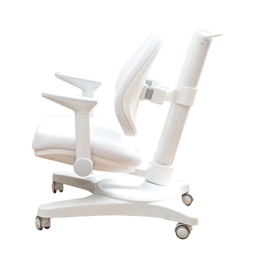 Livara Adjustable Kids Study Desk & Chair Set - Kids 5-12, Tiltable Desktop, Lumbar Support