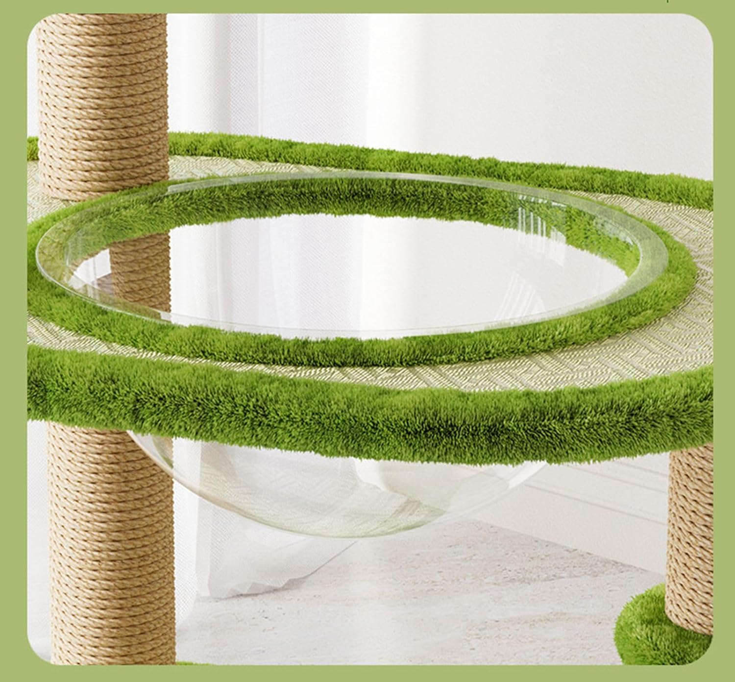 Livara Multi-Level Cat Tree Tower - Pet Comfort, Turntable Platform, Density Board