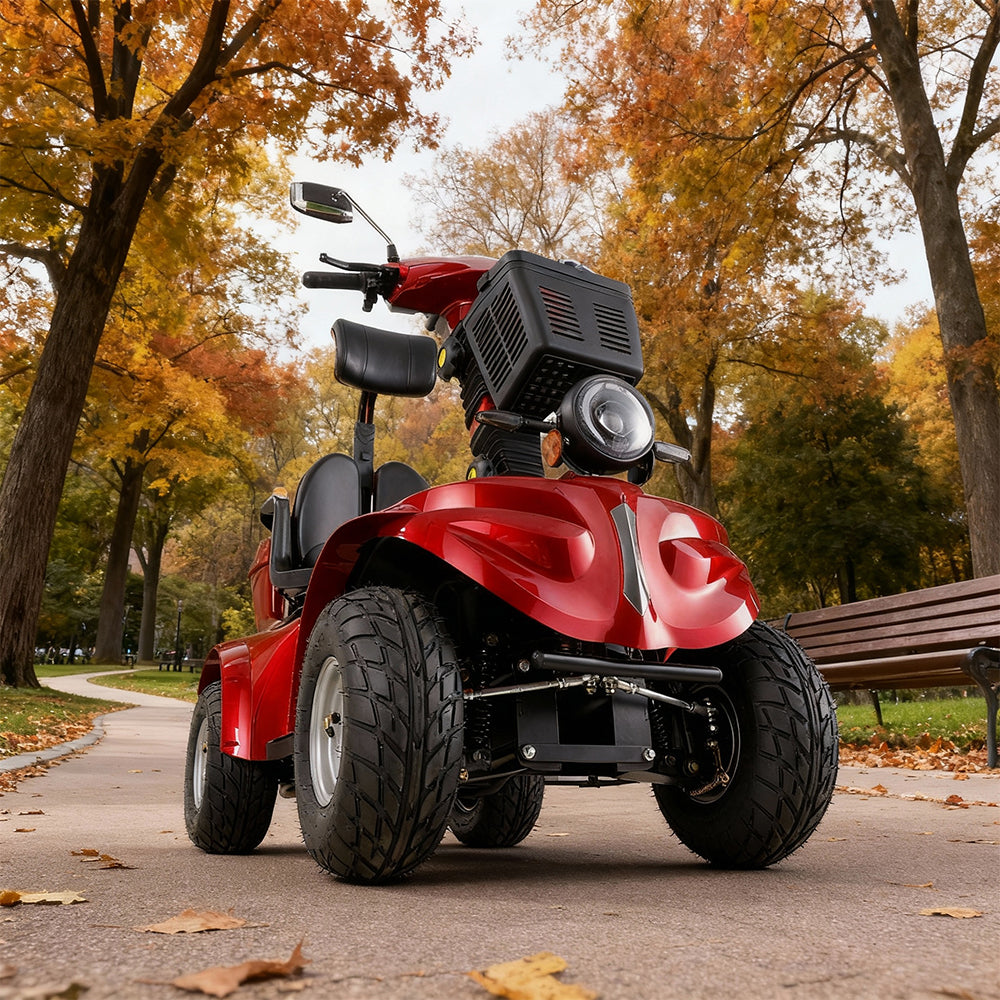 Livara DJD Adjustable Electric Mobility Scooter - 1000W, 60V 20Ah image 2