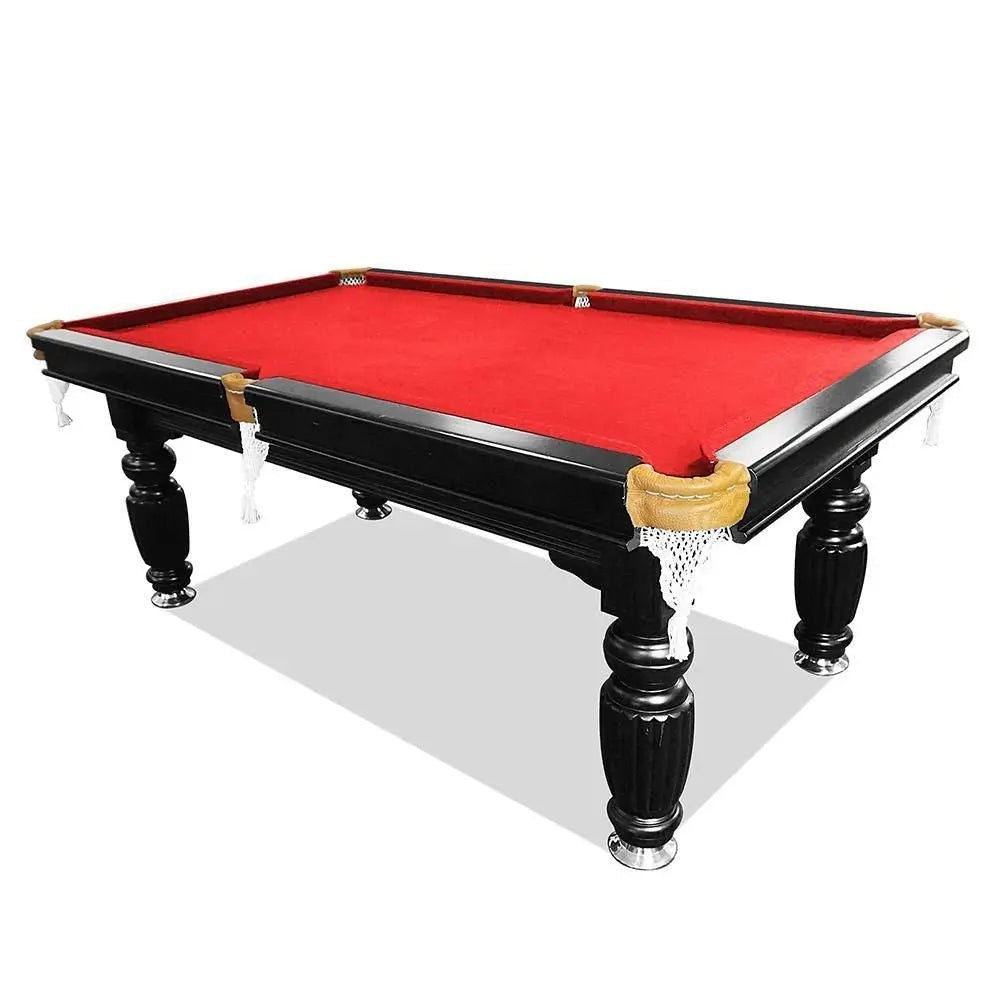 Livara Slate Billiard Table - Game Room, Adjustable Legs, Full Accessory Kit