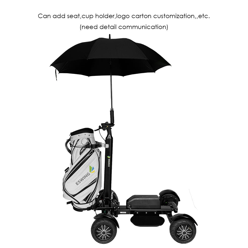 ESWING Golf Scooter Umbrella with Mount
