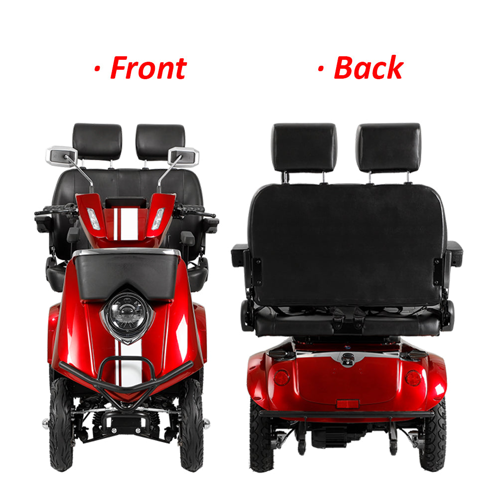 Livara JXY6D Multi-Seat Electric Mobility Scooter - 1000W, 60V 20Ah image 5