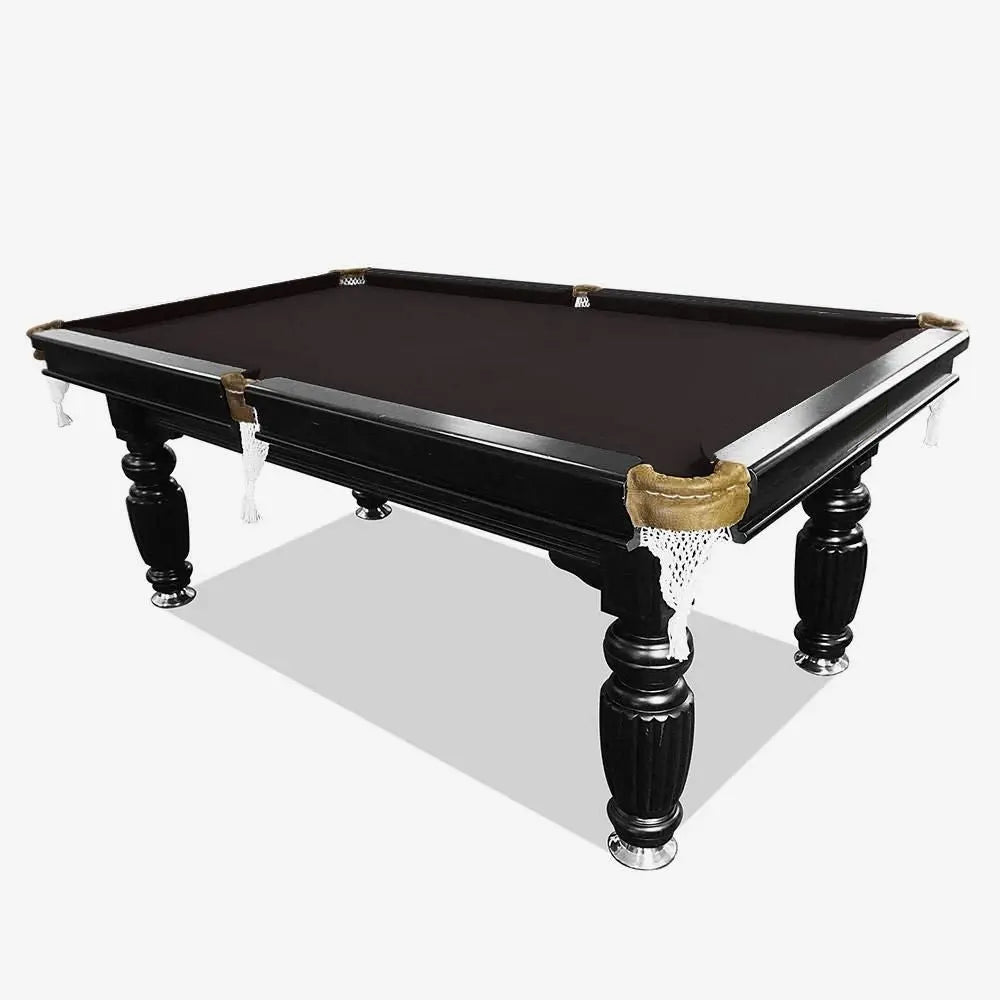 Livara Slate Billiard Table - Game Room, Adjustable Legs, Full Accessory Kit