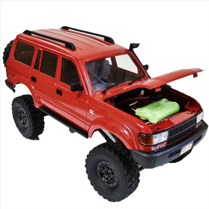Livara 4WD RC Rock Crawler Truck - Backyard Fun, LED Headlights, 35m Range
