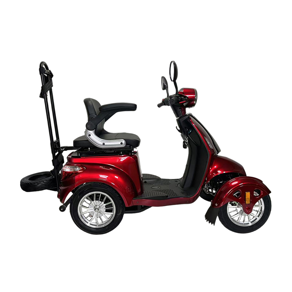 Livara 2D4L Electric Mobility Scooter - 500W, 60V 20Ah, Golf Bag Rack image 8