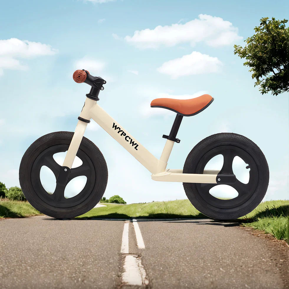Livara High-Carbon Steel Balance Bike - Ages 3+, Adjustable Seat, Non-Slip Handles