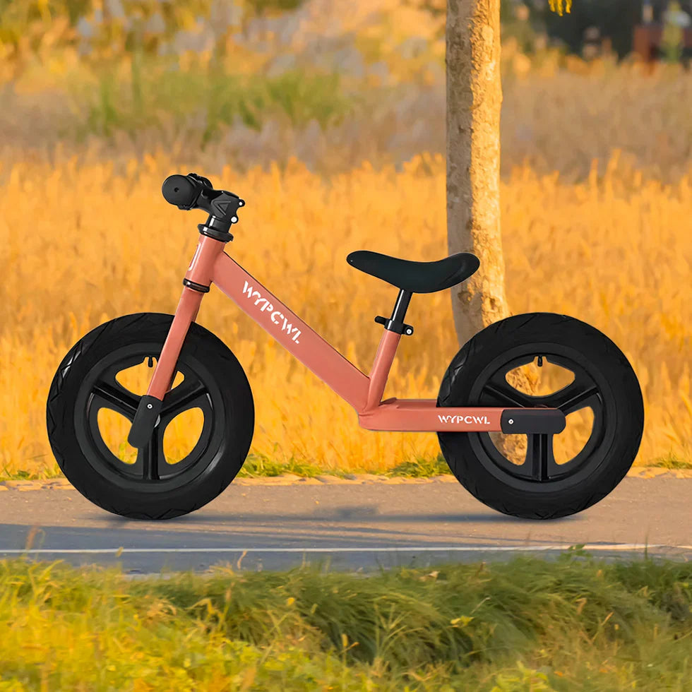 Livara High-Carbon Steel Balance Bike - Ages 3+, Adjustable Seat, Non-Slip Handles