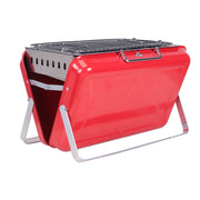 Livara Compact Suitcase Charcoal Grill - Camping & Travel, Briefcase Design