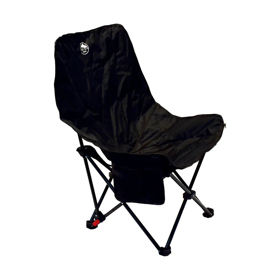 Livara Reinforced Steel Foldable Camping Chair - Camping & Travel, Adjustable Height