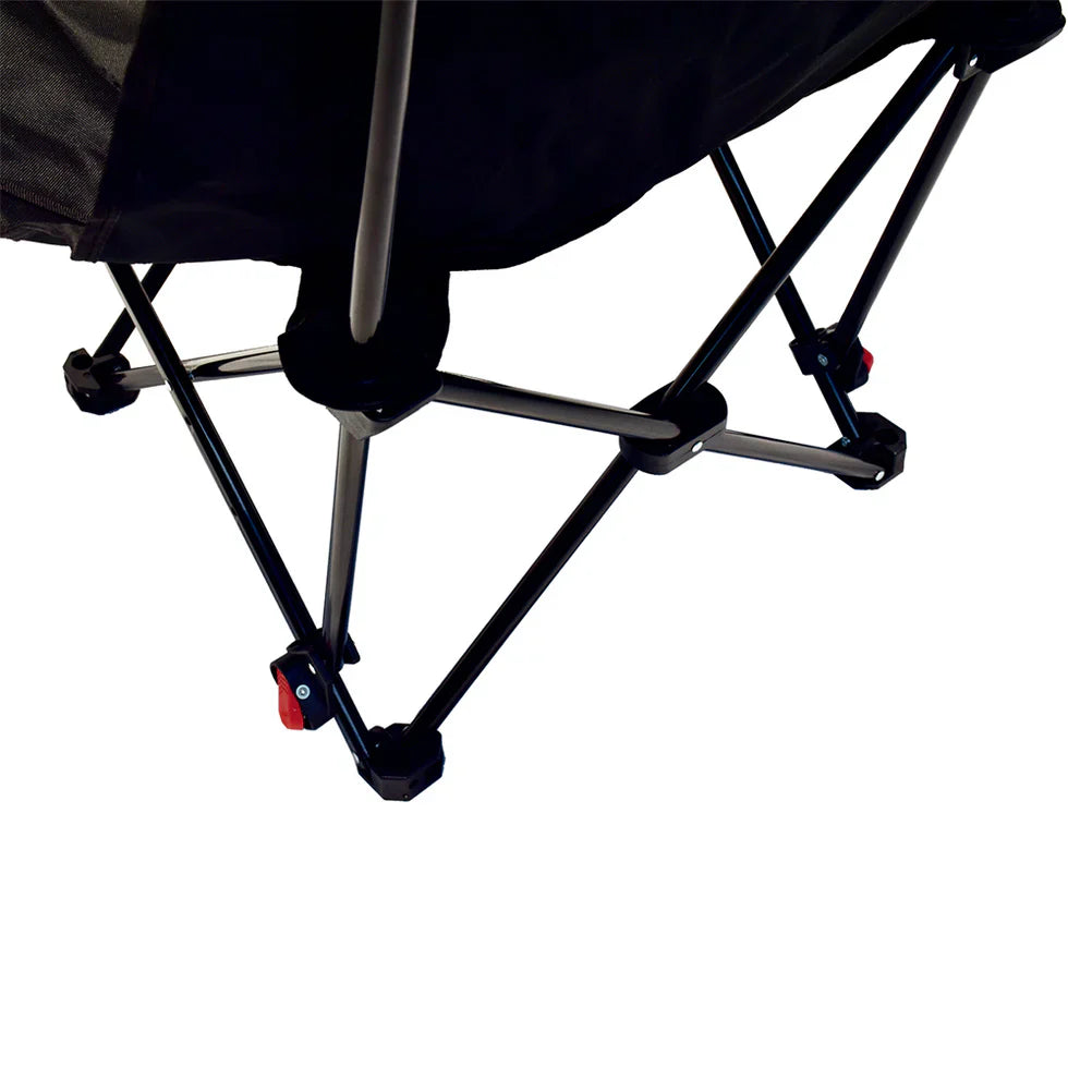 Livara Reinforced Steel Foldable Camping Chair - Camping & Travel, Adjustable Height