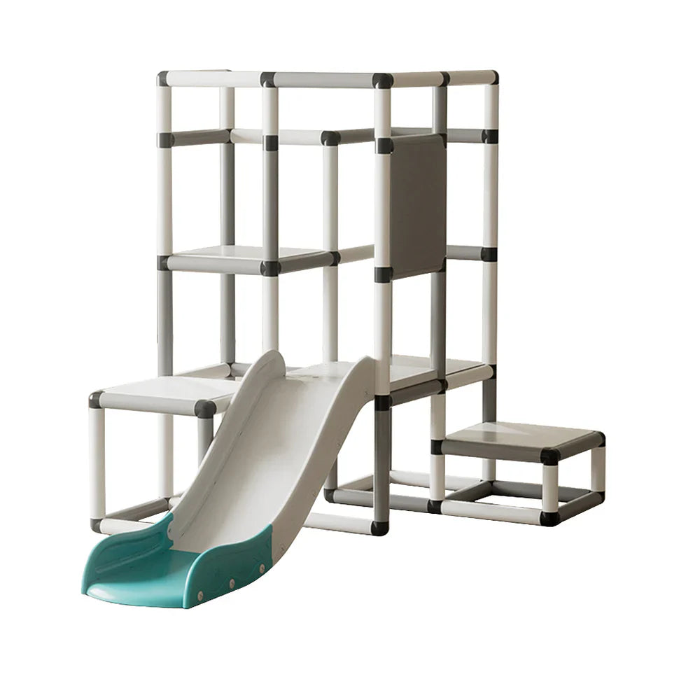 Livara Modular PP Climbing Frame with Slide - Backyard Fun, 120kg Capacity