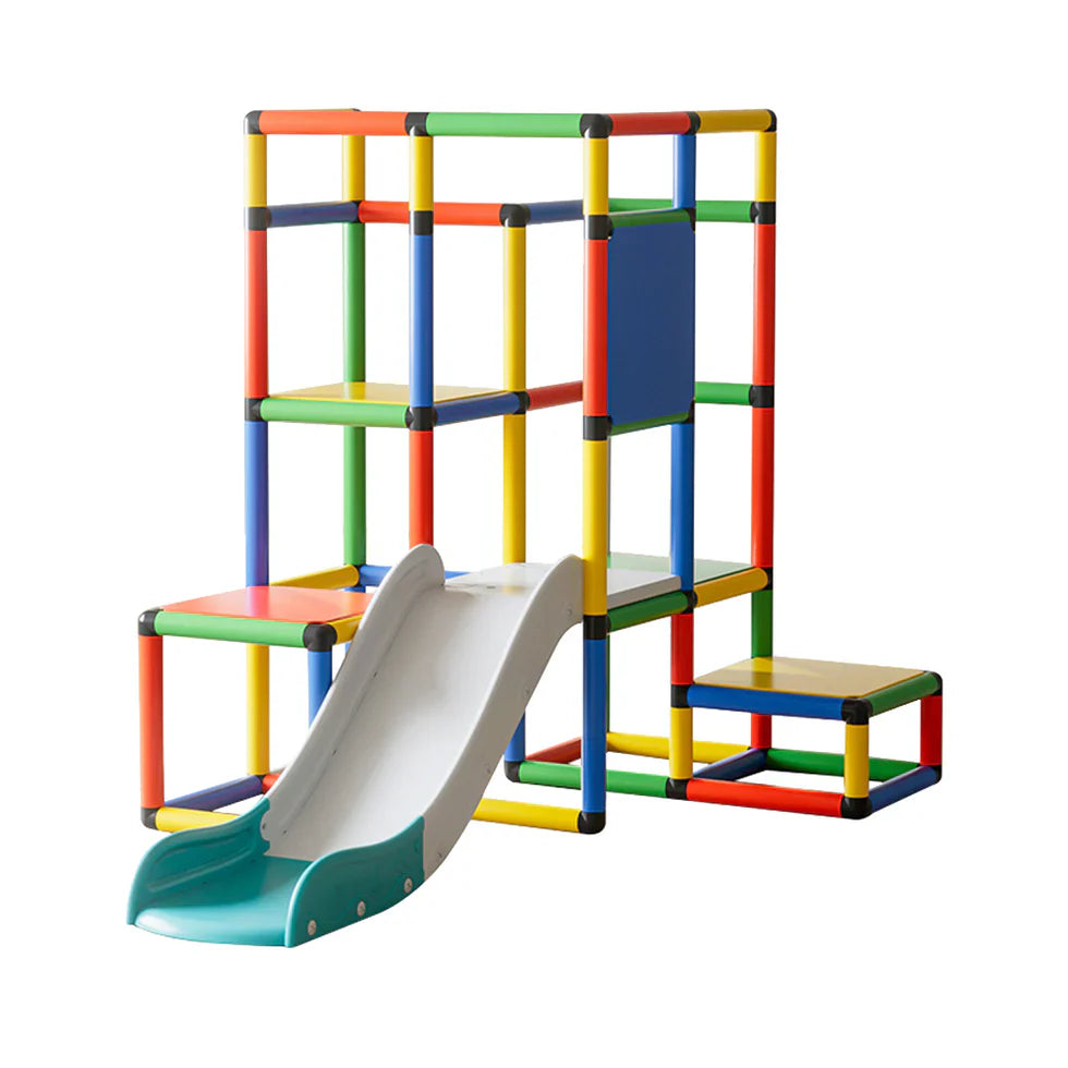 Livara Modular PP Climbing Frame with Slide - Backyard Fun, 120kg Capacity