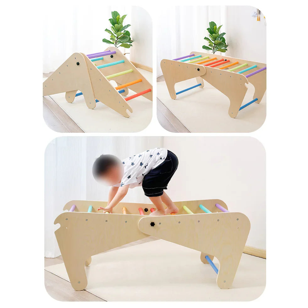 Livara 5-Piece Creative Play Set - Indoor Play, Drawing Board, Climbing Frames