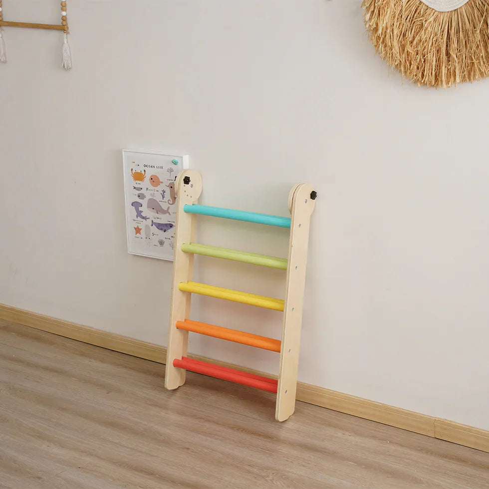 Livara Lightweight Birch Plywood Climbing Frame - Indoor Play, Ages 1-5