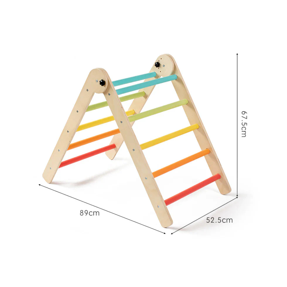 Livara Lightweight Birch Plywood Climbing Frame - Indoor Play, Ages 1-5