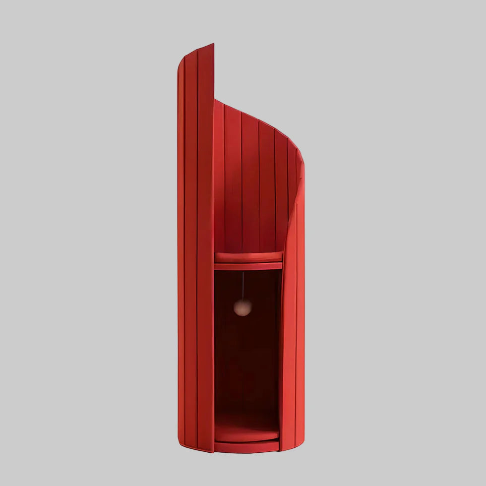 Livara MDF Lighthouse Cat Tree Tower - Pet Comfort, Ash Wood Accents, Felt Surfaces
